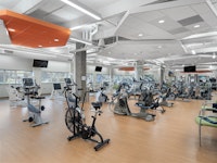 Interior of Gym Space